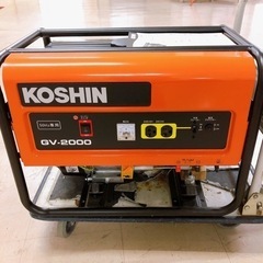 未使用品 KOSHIN スタンダード発電機 GV-2000 50...