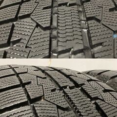 【TOYO GARIT GIZ 205/60R16】スタッドレス【Fang 16インチ 6.5J5HPCD114.3+40】21年製 バリ溝 ジューク等　(MTK523)クレジットカード QRコード決済可能