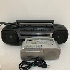 ジャンクラジカセ2台まとめ SONY 小泉成器/J024-47