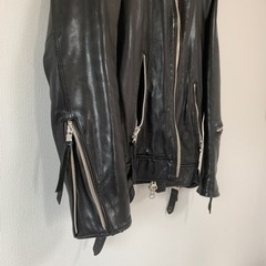 【美品】ライダースジャケット nano universe メンズ