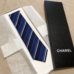 CHANEL ネクタイ 新品　箱付き　ストライプ　入学式 卒業式...