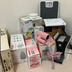 【決まりました】ジャンク扱い 部品欠品あり アイロン ドライヤー...