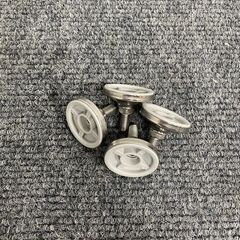 無印良品/MUJI ウォールナット ステンレスユニットシェルフ キャスター 
