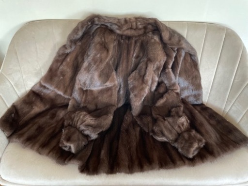SAGA MINK コート | SAGA サガ ミンク ファー ロングコート ダーク