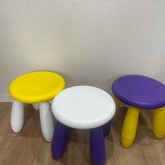 【無料】IKEAスツール　マンムット