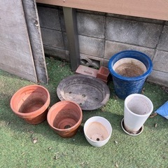 【無料】陶器の植木鉢