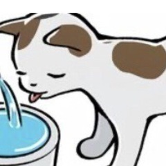 レスキュー猫ズ　の　給水器　