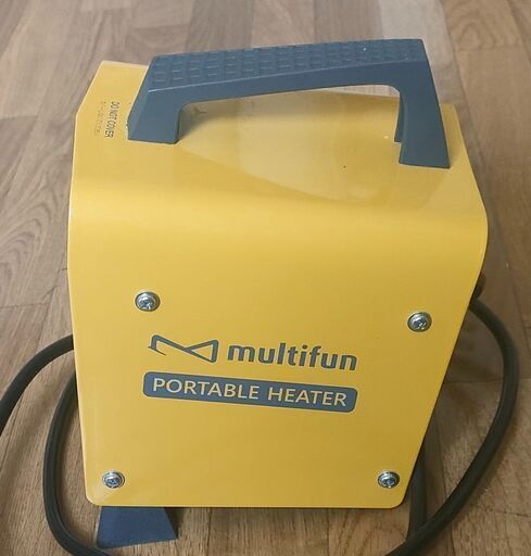 美品・強力セラミック加熱式マルティファン Multifun PORTABLE HEATER