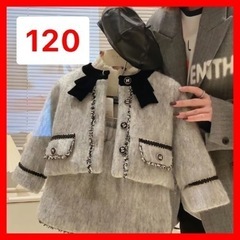 新品　女の子　フォーマルスカートセット　120