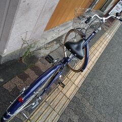 [BRIDGESTONE]EBRIDGE.L(エブリッジ L)27吋 シティーサイクル アルミ/シングル(ノーブルネイビー)