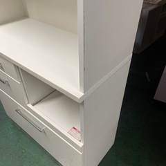 🌟激安‼️ホワイトキッチンボード食器棚🌟N844