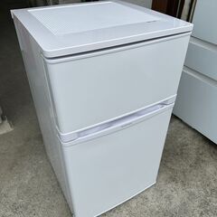 ☆お届け可‼☆2022年製 ELSONIC 83L 2ドア 冷凍冷蔵庫 EJ-R832W