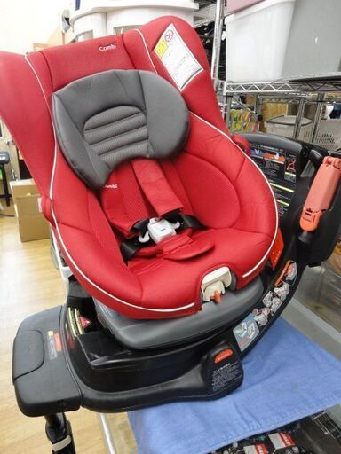 コンビ チャイルドシート 360度回転 新生児～ ゼウスターンユーロ レッド CV-ETY Combi 西岡店