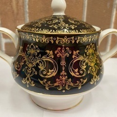 【愛品館 江戸川店】ウエッジウッド カーナボン シュガーポット&クリーマー ID:102-027047-007