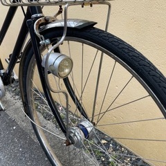 【人気の黒色】 ブリヂストン ノルコグ 27インチ 通学仕様 3段変速 オートライト 新品パーツ多数