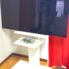 有機EL TOSHIBA REGZA 4K 2018年 55型 テレビスタンドセット