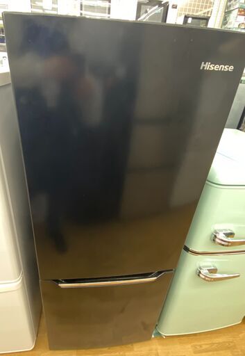 【ドリーム川西店御来店限定】 ハイセンス 冷蔵庫 HR-D15CB 150L（46L/104L) 19年製 動作確認／クリーニング済み 【2002211255601491】