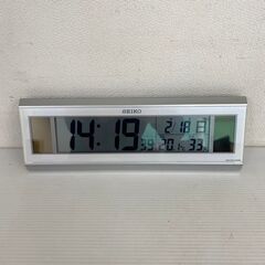 【SEIKO】 セイコー 温度・湿度計付き ハイブリッドソーラー...
