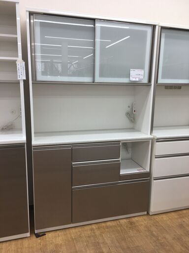 ★ジモティ割あり★ NITORI　ニトリ 食器棚　アルミナ2  W120×D45×H200 クリーニング済み SJ5110