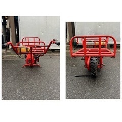 三菱　エンジン駆動　パワーカート　PC.1M-2S型　エンジン式　一輪車　キャリアカー　運搬機　動力