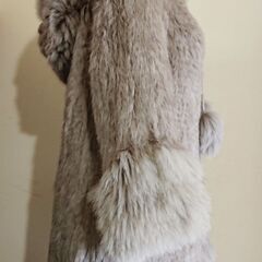 GRACE CONTINENTAL Diagramファーコート 吉川ひなの着用 即完売 毛皮 ラビットファー(グレースコンチネンタル ダイアグラム)