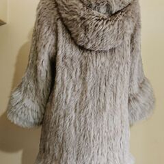 GRACE CONTINENTAL Diagramファーコート 吉川ひなの着用 即完売 毛皮 ラビットファー(グレースコンチネンタル ダイアグラム)