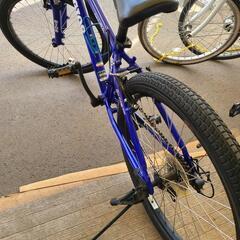 ★値下げ★ ★店頭にて試乗可★ J4387　GIOS ジオス　キッズマウンテンバイク GENOVA　ブルー　24インチ　21段変速　 クリーニング、簡易メンテナンス済み　【リユースのサカイ柏店】 中古自転車 　流山市 中古自転車 松戸市 中古自転車 我孫子市 中古自転車 船橋市 中古自転車 守谷市 中古自転車 取手市 中古自転車