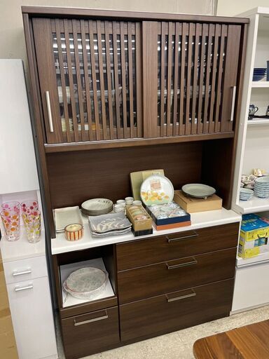 ジモティ限定自社配送エリア配達無料!】ニトリ 食器棚 ジモティ限定自社配送エリア配達無料!】ニトリ 食器棚