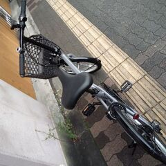 Jeep[ジープ]JE-206G 20吋折り畳み自転車 外装6段/グレーXブラック