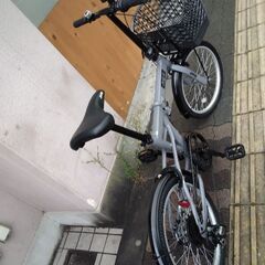 Jeep[ジープ]JE-206G 20吋折り畳み自転車 外装6段/グレーXブラック