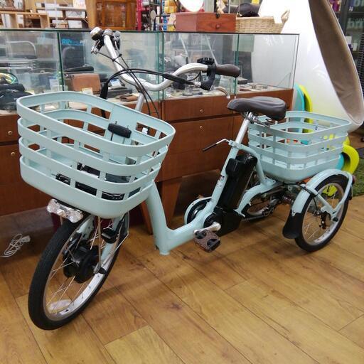 ブリジストン　電動アシスト　電動自転車　三輪自転車　三輪車　ラクット  Rakutto   ミスティブルー　中古美品　エキスパート藤沢辻堂