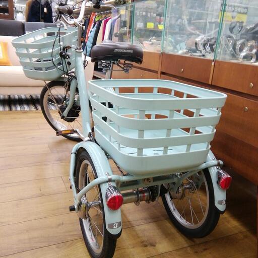 ブリジストン 電動アシスト 電動自転車 三輪自転車 三輪車 ラクット