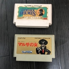 ファミコンのゲームカセット