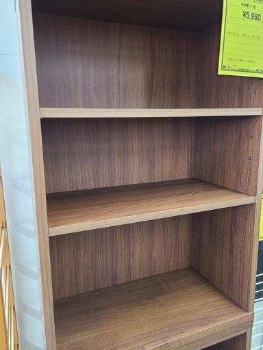 J4389　6段本棚　ブラウン クリーニング済み　【リユースのサカイ柏店】 J4389 6段本棚 ブラウン クリーニング済み 【リユースのサカイ柏店