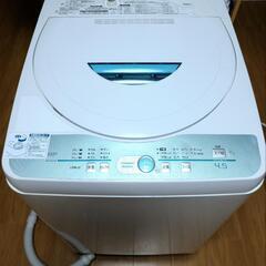 【取引終了】【美品】【清掃済】 洗濯機 SHARP ES-GL45