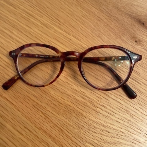 金子眼鏡 ボストン型 クリアガラス 伊達メガネ KC-77 CHS 金子眼鏡