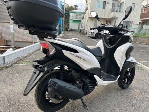 YAMAHA トリシティ155 側車付登録 通勤 通学 送迎 横浜 1万キロ バイク