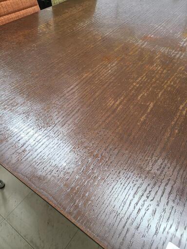 J4391 NITORI ニトリ 食卓テーブル クーボ 120DBP ダークブラウン