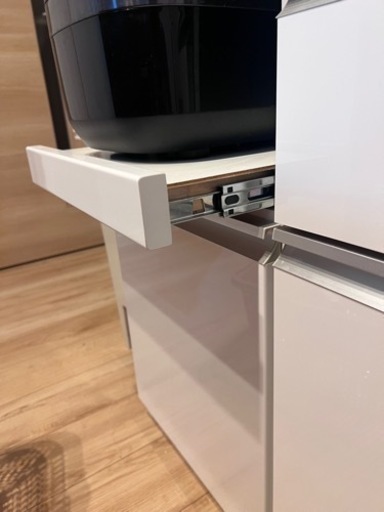 食器棚 松田家具 M108 松田家具製 2枚扉 レンジボード 食器棚 幅1165mm