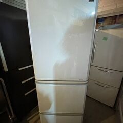 B1505　美品　シャープ　３５０L　2013年　両開き3ドア冷...