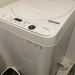 【ネット決済】洗濯機　シャープ製　2021年製