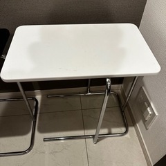 【値下げ】IKEAサイドテーブル白黒2個セット