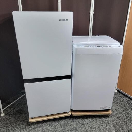 ‍♂️売約済み‼️配送設置は無料‼️最新2022年製✨人気のホワイトカラー✨Hisense 家電セット