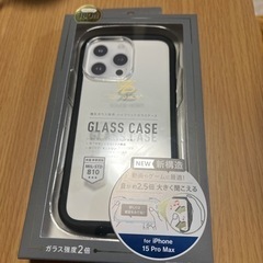 glass case iPhone15proMAX専用ケース