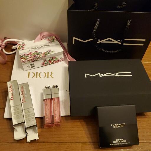 DIOR マキシマイザー 2本,MACの空箱