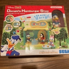 新品　ドナルドのハンバーガーショップ