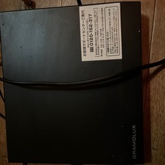 受け取り者決まりました。DVDプレイヤー