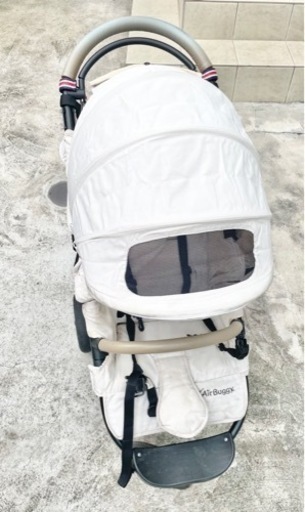 エアバギーココ　Airbuggy coco ストローラーマット\u0026ダウンフットマフ付き