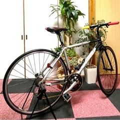 [受付終了]致しました DUNLOP クロススポーツ 軽量アルミボディ 700-28c 2X8段式