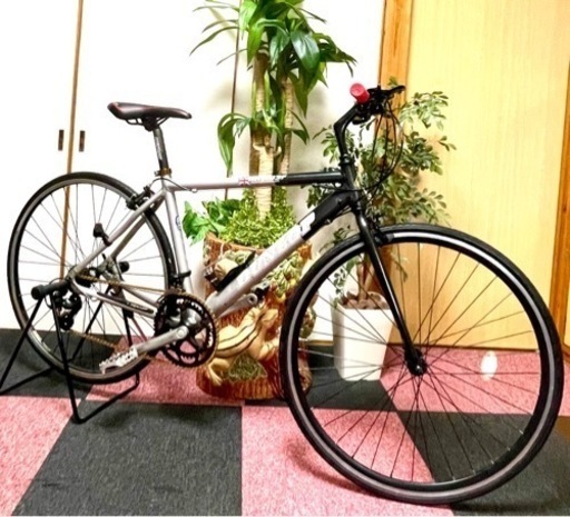 [受付終了]致しました DUNLOP クロススポーツ 軽量アルミボディ 700-28c 2X8段式